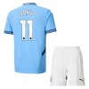 Officiële Voetbalshirt + Korte Broek Manchester City Doku 11 Thuis 2024-25 - Kids